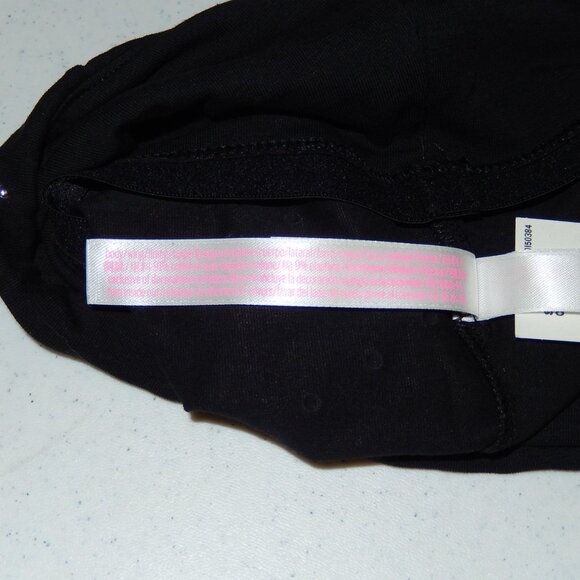 New Victoria's Secret Pink Tube Top Small Black Silver Studs NWT - Picture 10 of 10